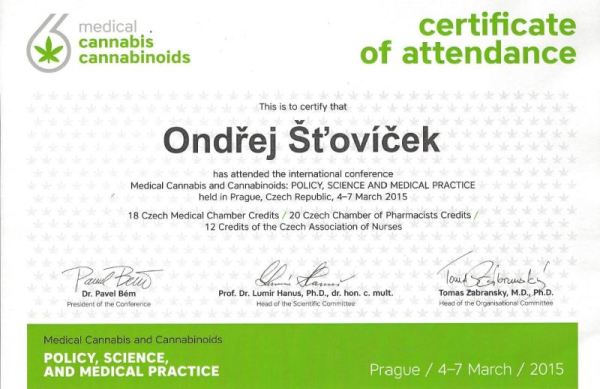 CBD certifikate